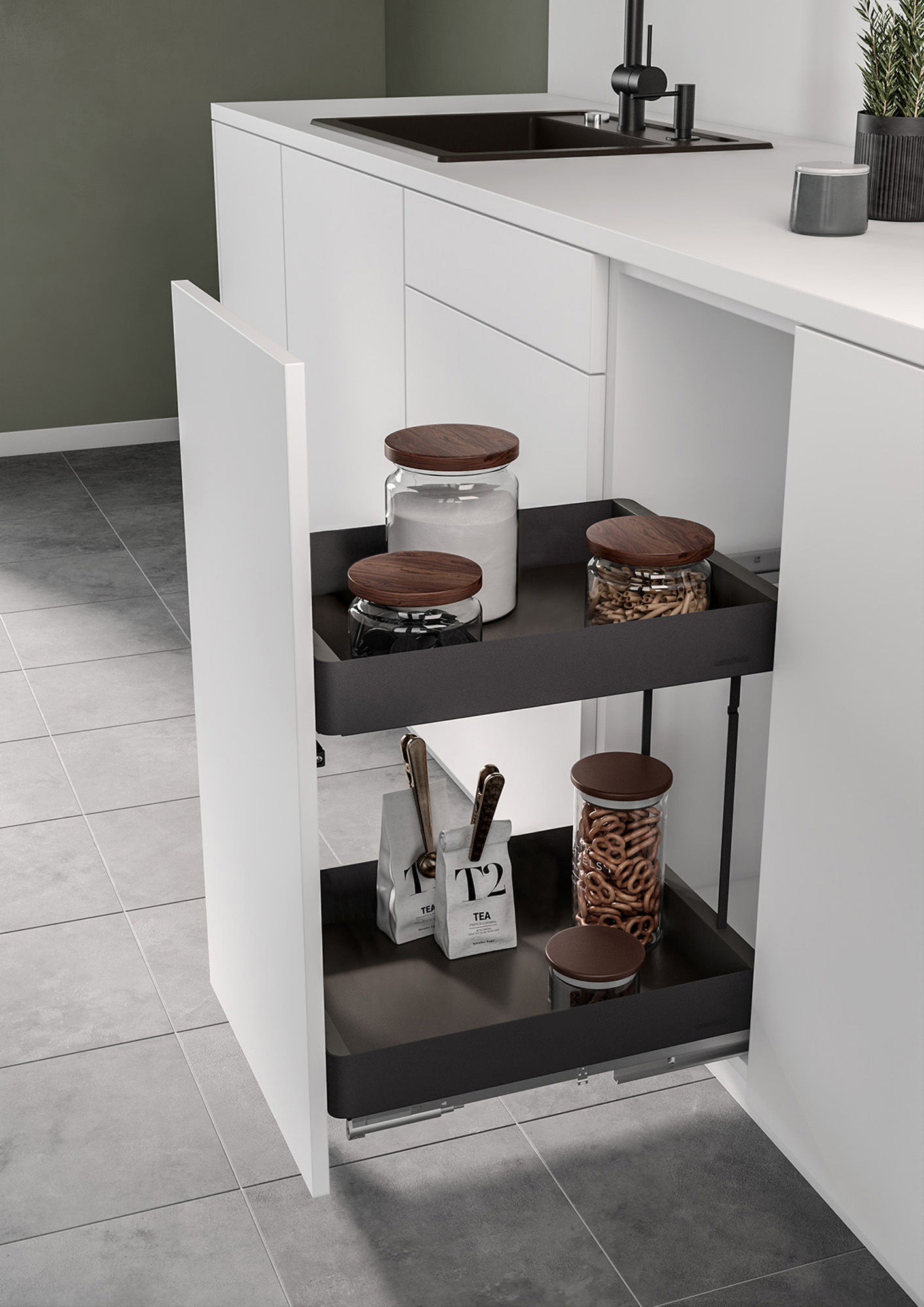 Rangement cuisine sur mesure