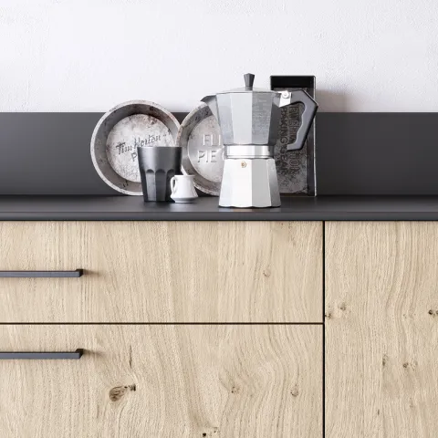 Cuisine chêne massif