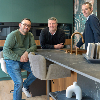 Cuisine noire et verte