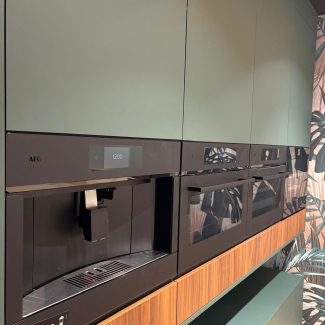 Cuisine noire et verte