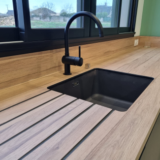 Plan de travail bois