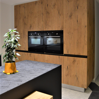 Armoire cuisine bois