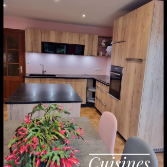 Cuisine en bois en l