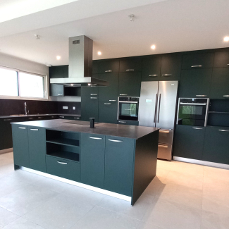 Cuisine verte et noire