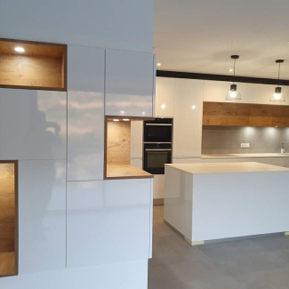 Cuisine blanche niches 