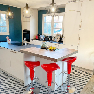 Cuisine blanche moderne