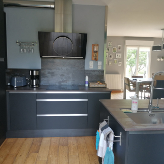 Cuisine grise anthracite