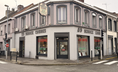 Devanture magasin Denain