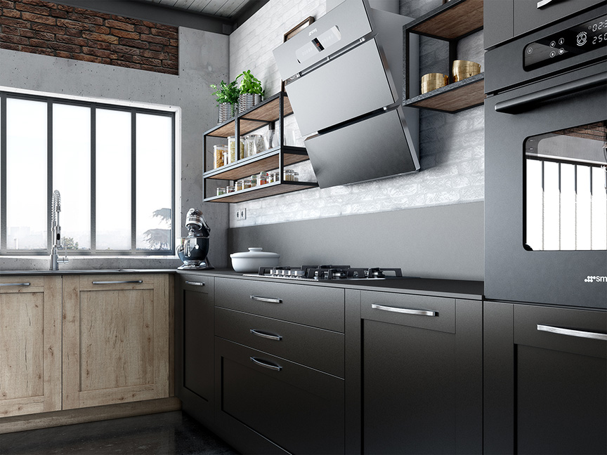 Poignée cuisine inox